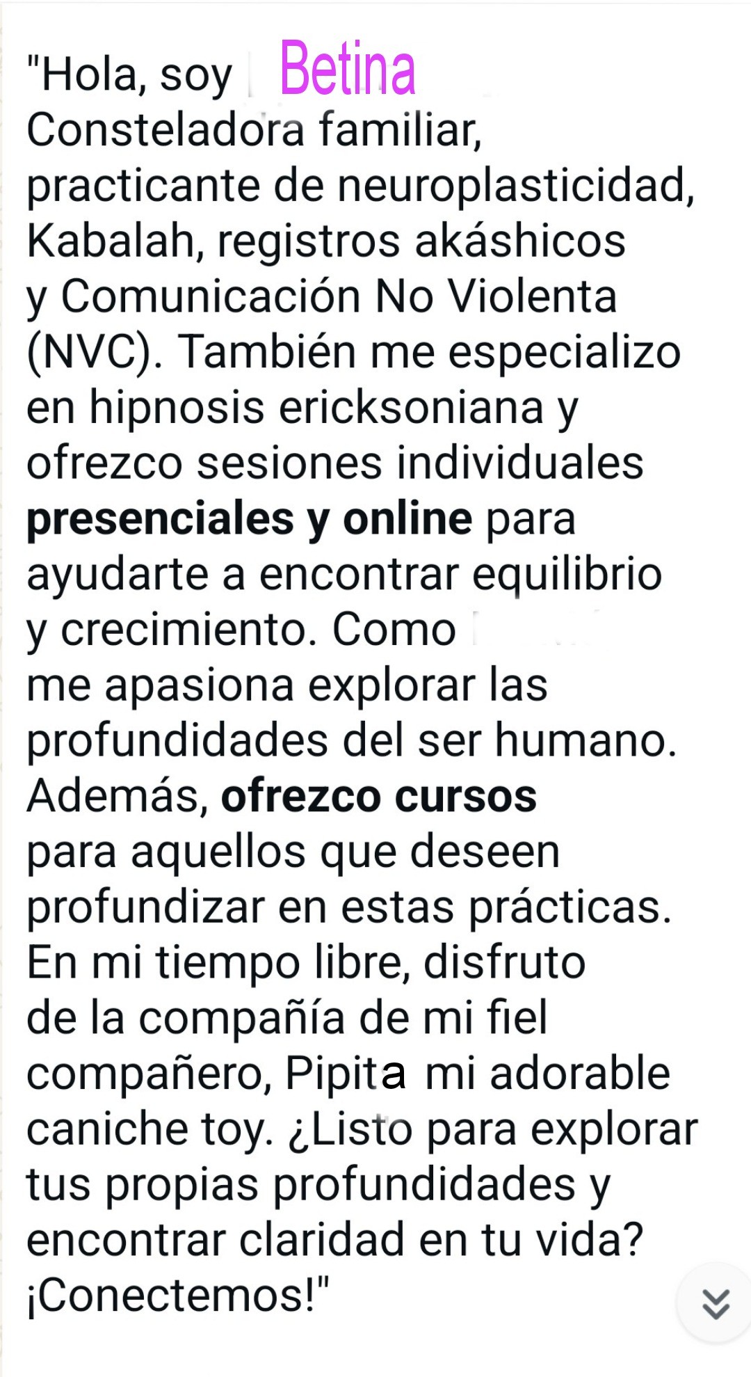 Constelaciones y un twist