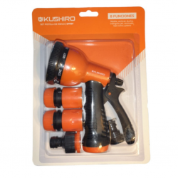 Set pistola de riego 8...