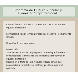 Programa de Cultura...